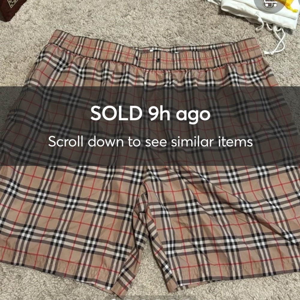 Men’s Burberry Bathing Suit